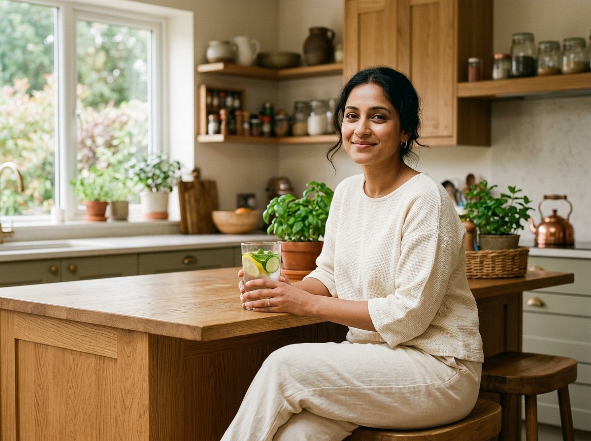 SophEva community member in calm daily evening routine